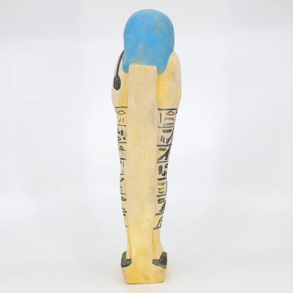 Handmade Egyptian Ushabti Figurine – Authentic Limestone Tomb Artifact