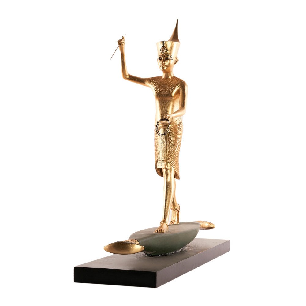 Limited Edition Statuette of Tutankhamun the Harpooner, Museum Version