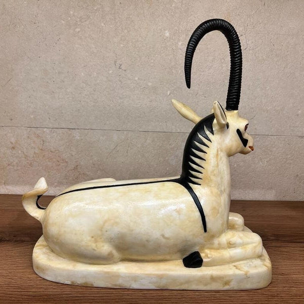 Limited Vase in form of an Ibex of King Tutankhamun, Museum Version