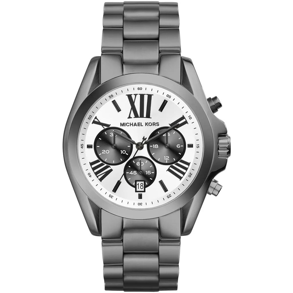 Michael Kors Bradshaw Watch MK5952 - White Dial and Metal Bracelet