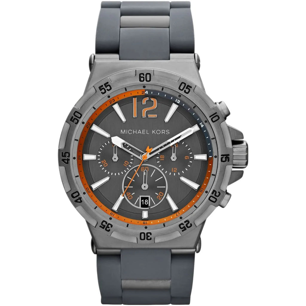 Michael Kors Melbourne Watch MK8299 | Metal and Silicone Hybrid Strap