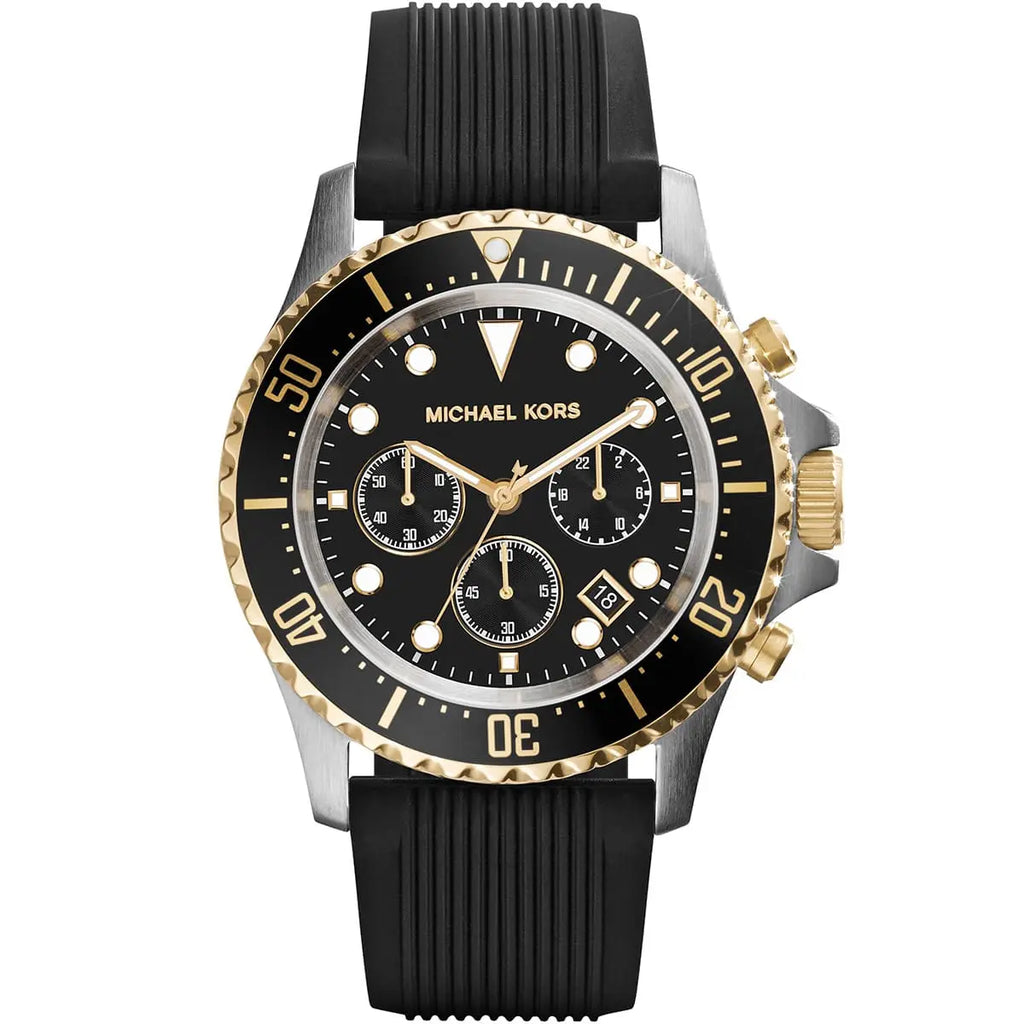 Michael Kors Everest MK8366: Rugged Black Men's Watch for Adventure