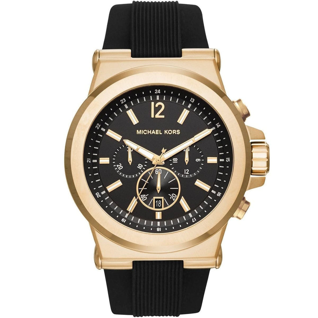 Michael Kors Dylan MK8445: Black Men's Watch for Active Lifestyles