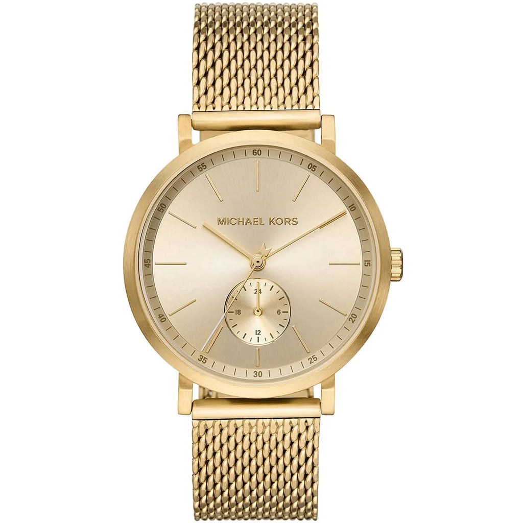 Michael Kors Irving Gold Mesh Watch with Matching Gold Dial | MK8741