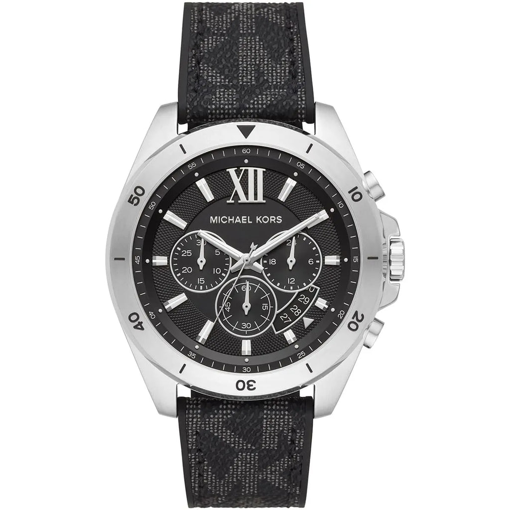 Michael Kors Men's Watch MK8850 - Black Dial with Black Strap