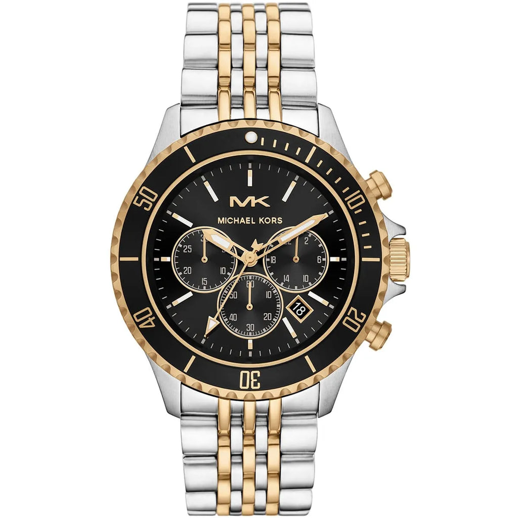 Two-Tone Stainless Steel Chronograph | Michael Kors Bayville | MK8872