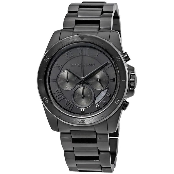 All-Black Stainless Steel Watch MK8900 | Michael Kors Alek Chronograph
