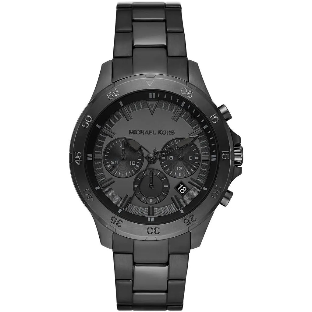 Michael Kors Men's Sleek Grayson Watch MK9109 - Black Metal Bracelet