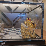 Asfour Crystal Chess Set - Glass Protected