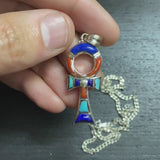 Ankh Necklace – Handcrafted Egyptian Stainless Steel Pendant