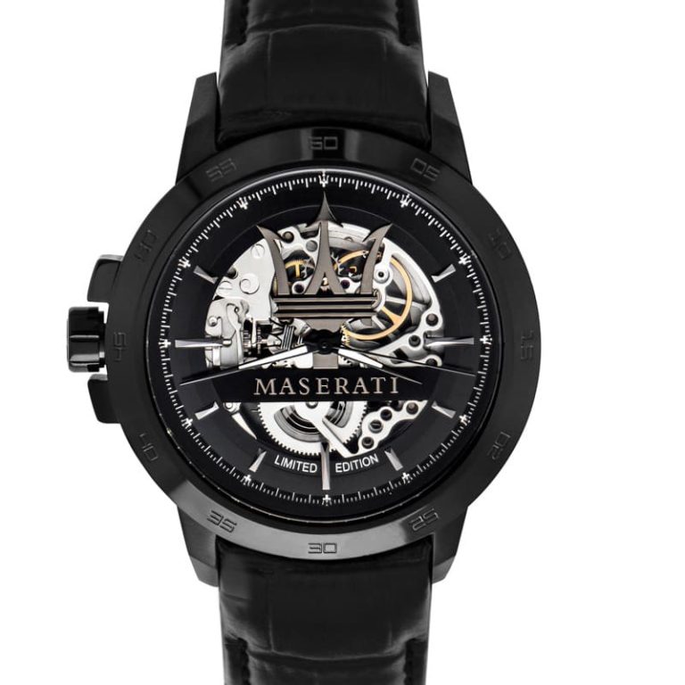 Maserati Limited Edition Blackout - R8821119006 | Leather Strap