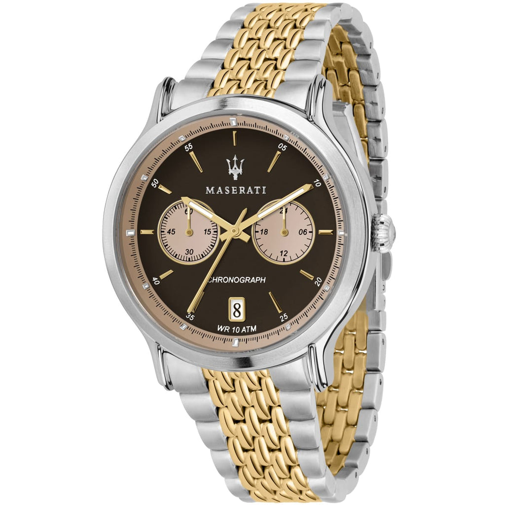 Italian Luxury R8873638003: The Maserati Legend Brown Dial Men's Watch