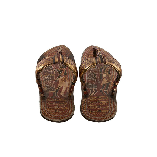 Gold King Biblical Sandals for 8 inch figures