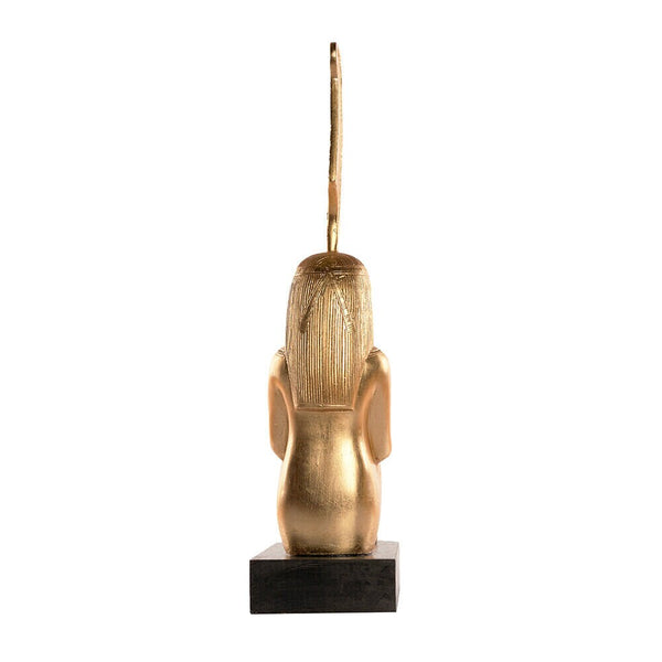 Gold Goddess ISIS Matt Egyptian Certified Museum Reproduction Statue