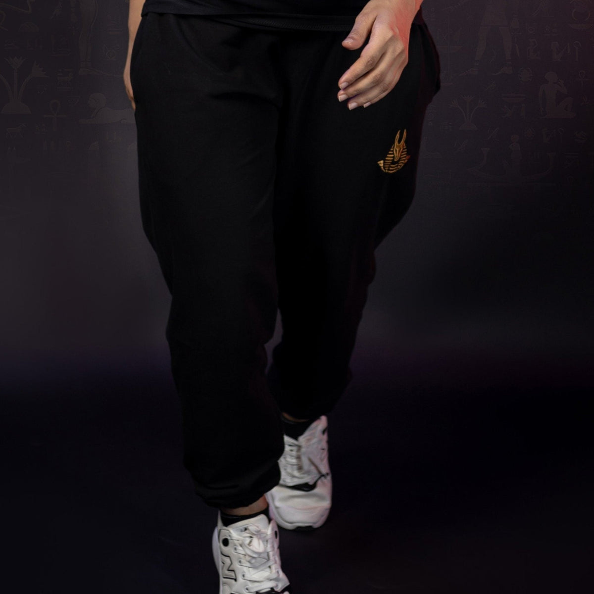 Anubis sweatpants, back view